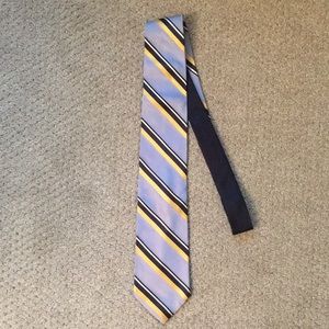 5/$15 Tommy Hilfiger Blue and Yellow Striped Tie